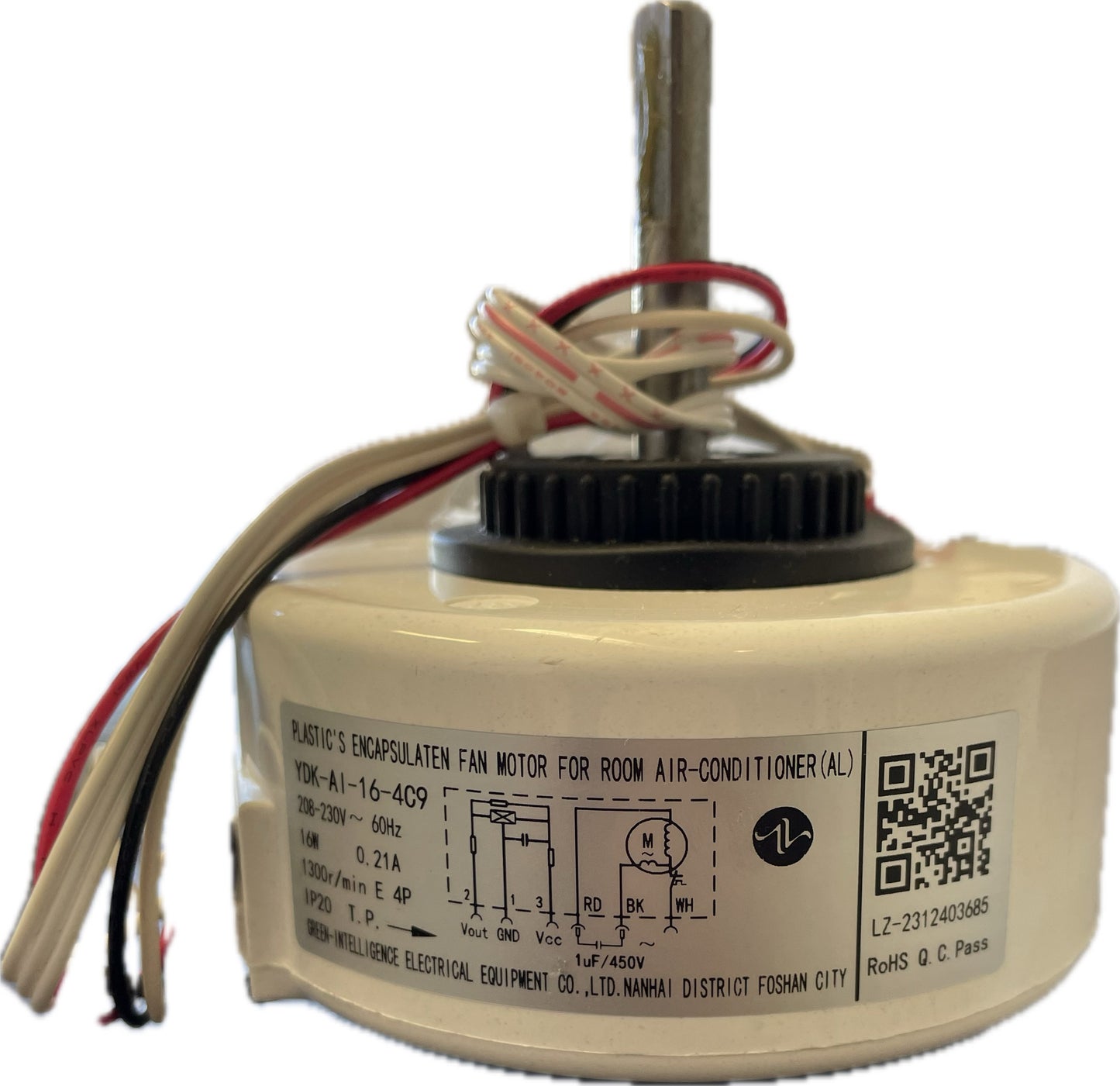Indoor Fan Motor Standard