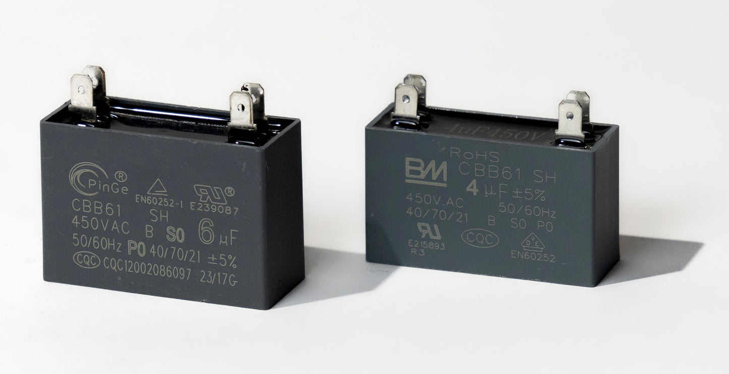 Outdoor Fan Motor Capacitor Standard